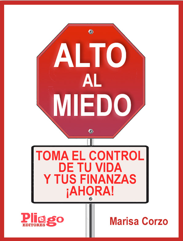 Portada del libro Alto al miedo de Marisa Corzo