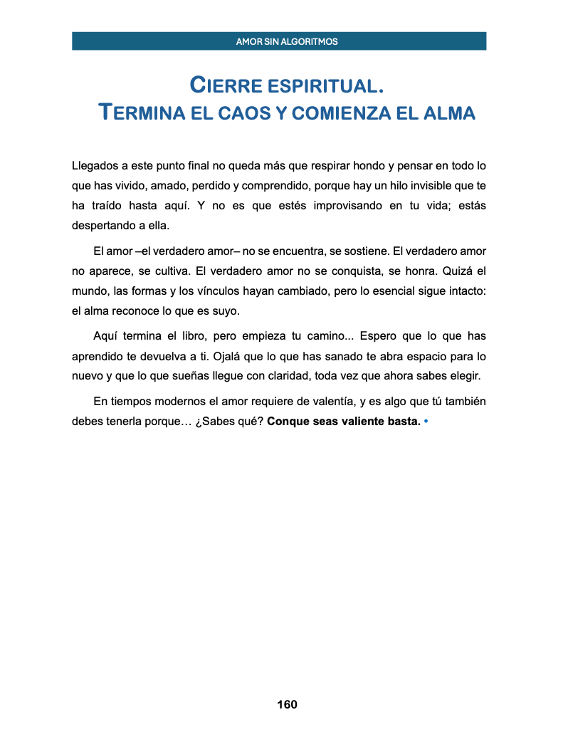 Amor sin algoritmos