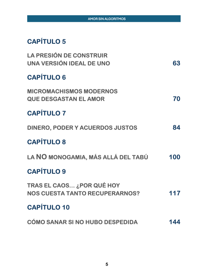 Amor sin algoritmos