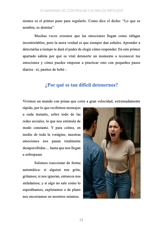 10 maneras de controlar tus malos impulsos