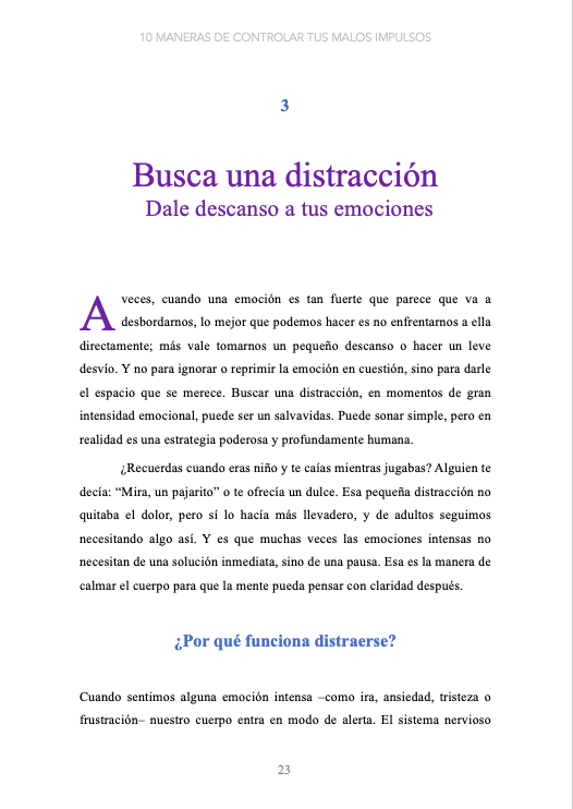 10 maneras de controlar tus malos impulsos