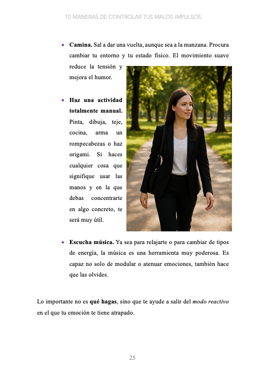 10 maneras de controlar tus malos impulsos