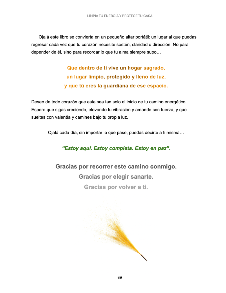 Limpia tu energía y protege tu hogar