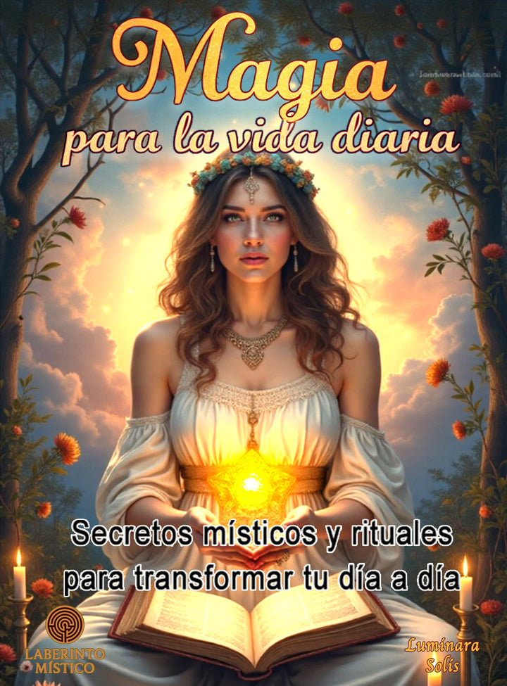 Portada del libro Magia para la vida diaria de Luminara Solís