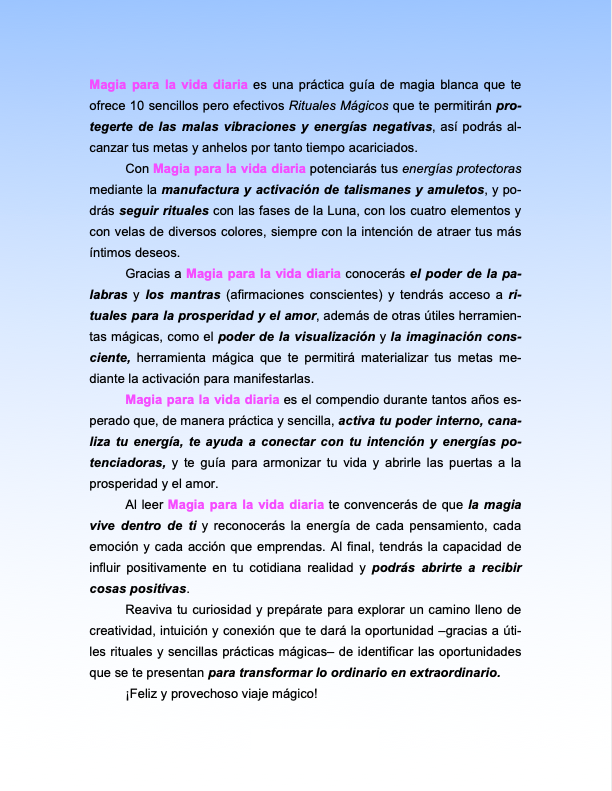 Magia para la vida diaria