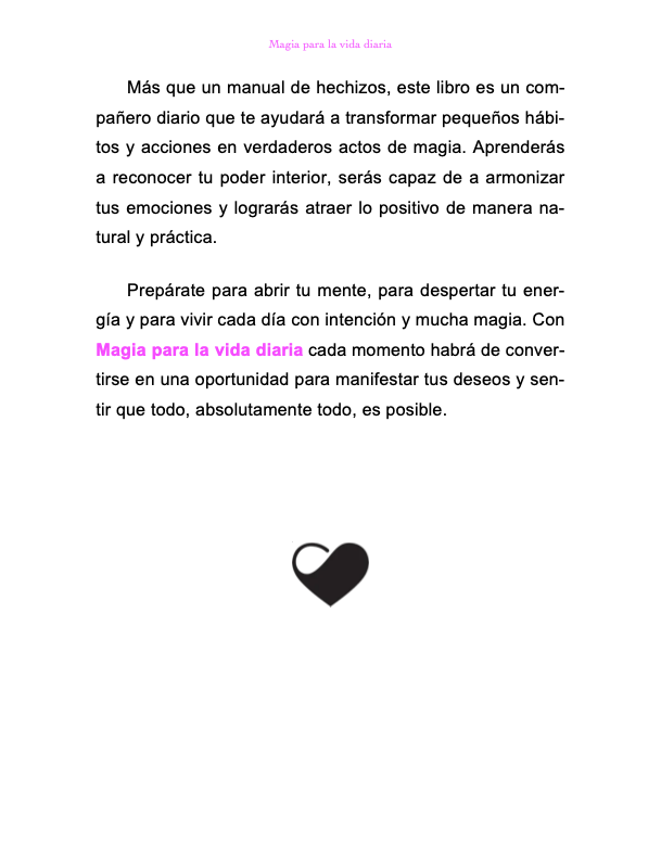 Magia para la vida diaria
