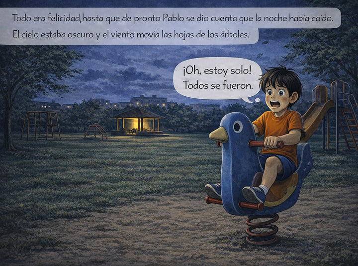 PABLO Y EL OSCURO PARQUE