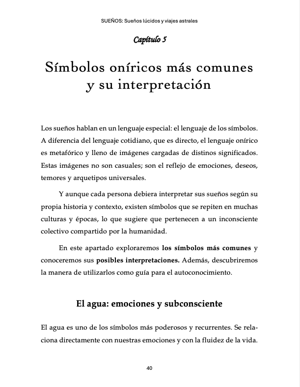 Sueños: Sueños lúcidos y viajes astrales