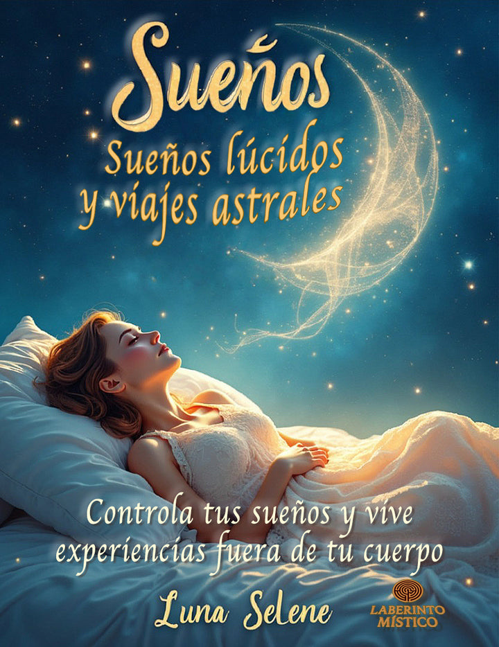 Portada del libro Sueños lúcidos y viajes astrales de Luna Selene